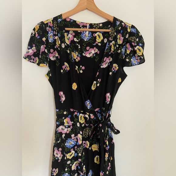 Free People Floral Maxi Romantic Flounce Dress - Picture 2 of 7